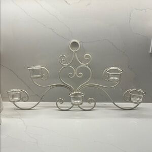Party Lite Country French Shabby Chic Wall Sconce Candle Holder